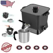 Professional 4.5QT Electric Wax Melter with Non-Stick Coating & Pouring Pot