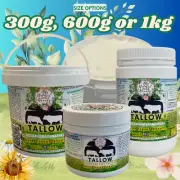 Beef Tallow - 100% Pure- For Hair, Skin and Beauty- 300g, 600g (2x 300g) or 1kg