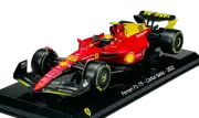 BBURAGO 2022 FERRARI F1-75 #55 SAINZ ITALIAN GP + PLASTIC CASE 1:24 26806 NEW