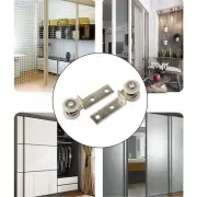 Two Wheel Pulley Block for Easy Sliding Doors and Cabinet Installations