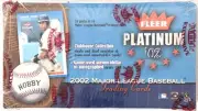 2002 Fleer Platinum Baseball Hobby Box