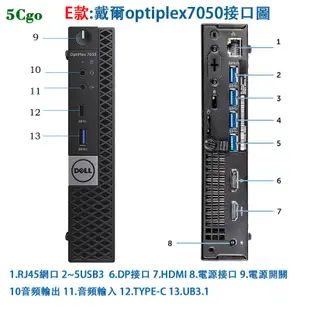 5Cgo【含稅】Dell/戴爾微型3020/40/60/70/80M桌上型電腦迷你小主機7040/50M桌電mini電腦