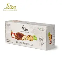 在飛比找momo購物網優惠-【Loison】義大利 經典蜜餞梨葡萄乾長枕麵包 500g(