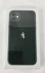 New Sealed Apple iPhone 11 64GB Black (Unlocked) For Any Carrier Worldwide