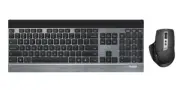 RAPOO 9900M Multi Mode Wireless Ultra Slim Keyboard and Mouse, Bluetooth, DPI