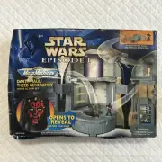 Micro Machines Star Wars Episode I Darth Maul Theed Generator Playset Rear
