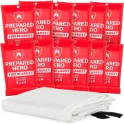 Fire Blanket Fire Suppression Blanket for Kitchen 40” x 40” Fire Blanket