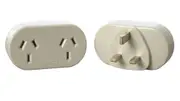 Korjo Double Adaptor- Great Britain