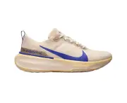 Nike Mens ZoomX Invincible Run Flyknit 3 Running Shoes - Tan/Blue