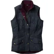 NWT Barbour CAVALRY Quilted Gilet VEST NAVY EQUESTRIAN US 4 UK 8 $190 FREE SHIP