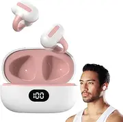Bone Conduction Earphone - Wireless Ear Clip on Blue Tooth Headphones - Blue Tooth Open Ear Headphones Wireless Headphones Sport Waterproof Sport Running Oreing Earphone