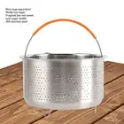 Stainless Steel Rice Steaming Basket Low Sugar Stainless Steel Rice Cooker Steam