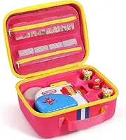 Carrying Case Fit for Little Tikes Story Dream Machine Books Starter Set, Protective Hard Travel Container Case for Storytime Audio Play Real for Littles Character Collection, Pink (Box Only)