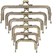 6 Size Metal Frame Kiss Clasp Lock for Purse Making Metal Frame Purse Frame Kiss