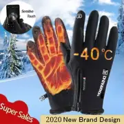 Winter Gloves Waterproof Thermal Touch Screen Thermal Windproof Warm GlovesJ===