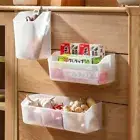 With Compartments Cabinet Door Storage Box Kitchen Storage Basket