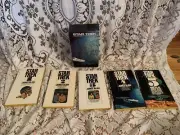 Vintage New Star Trek Original Collectors Paperback Book Set 1-5 Bantam