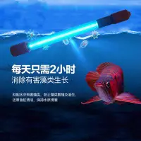 在飛比找樂天市場購物網優惠-【可開發票】水族殺菌燈魚缸UV燈美規歐規殺菌燈110v-22