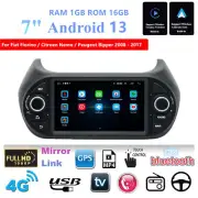 7'' Android 13 Support Carplay 1+16G Car Stereo GPS Navigation For Fiat Fiorino