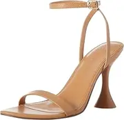 [The Drop] Women's Lina Trend Heel Sandal, Doe Tan, 11