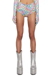 [Club Exx] Celestial Prism Booty Shorts