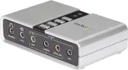 7.1 USB Sound Card - External Sound Card for Laptop with SPDIF Digital Audio - S