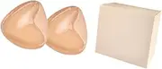 [ａ aternee] Push up Bra Inserts Chest Pads Lightweight Soft for Sports Swimsuits Dress Waterproof Reusable Double Sided Sticky Padding