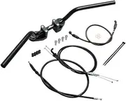 NINJA250R HBK681BSB Bar Handle Kit, European Type 1, All Black Type, 12