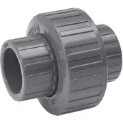 B&K 2 In. Solvent Schedule 80 PVC Union 164-608 Pack of 6 B&K 164-608