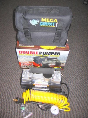 MEGA GRUNT DOUBLE PUMPER 200PSI AIR COMPRESSOR 4WD NEW