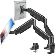 Dual Monitor Stand Fits Max 42 Inch Computer Screen, Heavy Duty Premium for 2 ..