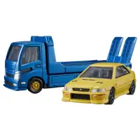 在飛比找momo購物網優惠-【TOMICA】PREMIUM 載運車 速霸陸IMPREZA