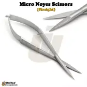 Micro-Surgical Noyes Iris Scissors Sharp Blade Small Animal Surgery Lab Shears