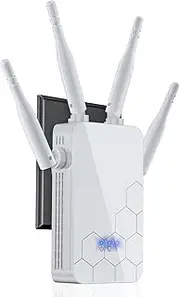 2025 WiFi Extender Signal Booster, Long Range Internet Wireless Repeater, WiFi Amplifier for Home