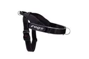 Rogz X-Large Black Letz Go Personalised Harness for Dogs