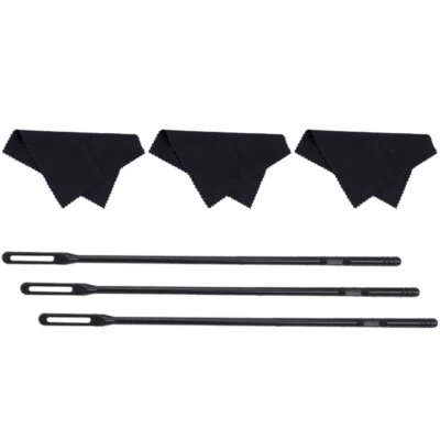 Flute Cleaning Kits Flute Cleaning Rod and Cloth Cleaner Flute Polishing Cloth