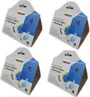 AUPOINT 4 Pack Clothes & Pantry Moth Traps, Pheromone Moth Killer, Indoor Efficient and Safety Non-Toxic Sticky Glue Traps