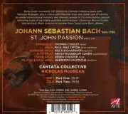 CANTATA COLLECTIVE / NICHOLAS MCGEGAN BACH: ST. JOHN PASSION NEW CD