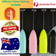 Handheld Electric Whisk Coffee Blender Foamer Frother Egg Beater Stirrer Mixing