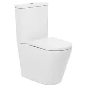 Johnson Suisse Venezia Short Projection Compact, Rimless Back To Wall Toilet Suite