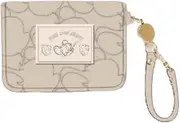 [マリモクラフト] Marimo Craft TJM-421 Tom & Jerry Quilted Series Open Pass Case, Taffy W 3.9 x H 3.0 x D 0.4 inches (10 x 7.5 x 1 cm)