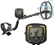 Metal Detectors, Underground Professional Part Depth 2.5m Search Finder Gold Detector Treasure Hunter Detecting Pinpointer for Beach/Gold Hunting