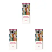 30pc Djeco Lucille Eraser Tipped Coloured Drawing Pencils Kids/Children 3y+