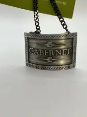 Wendell August Old Forge Pewter "Cabernet" Decanter Hanging Tag -New In Box