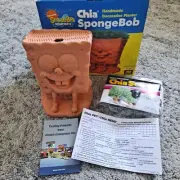 SEALED! Nickelodeon SpongeBob SquarePants Chia Pet Decorative Planter 2010 New!!