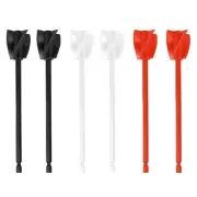 6PCS Mixer Attachment Drill For-Resin Epoxy Mixer Mixing Rod Drill Whisk Stirrer