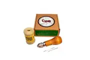 Speedy Stitcher Sewing Awl Kit with 180-yard Tube of Thread, Natural