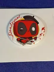 Funko Marvel POP! Artist Deadpool 2-Inch Button