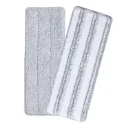 Flat Mop Head Refill, 13" X 4.9" Flat Mop Pads, Microfiber Mop Pads Flat Mop ...
