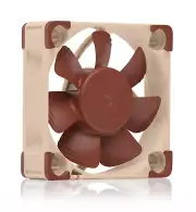 5V PWM Quiet Fan with USB Power Adaptor Cable, 40X10Mm (4-Pin, Brown)